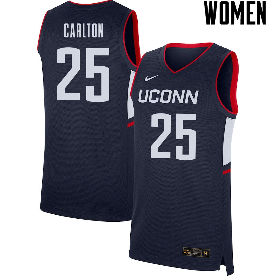 2021 Women #25 Josh Carlton Uconn Huskies College Basketball Jerseys Sale-Navy